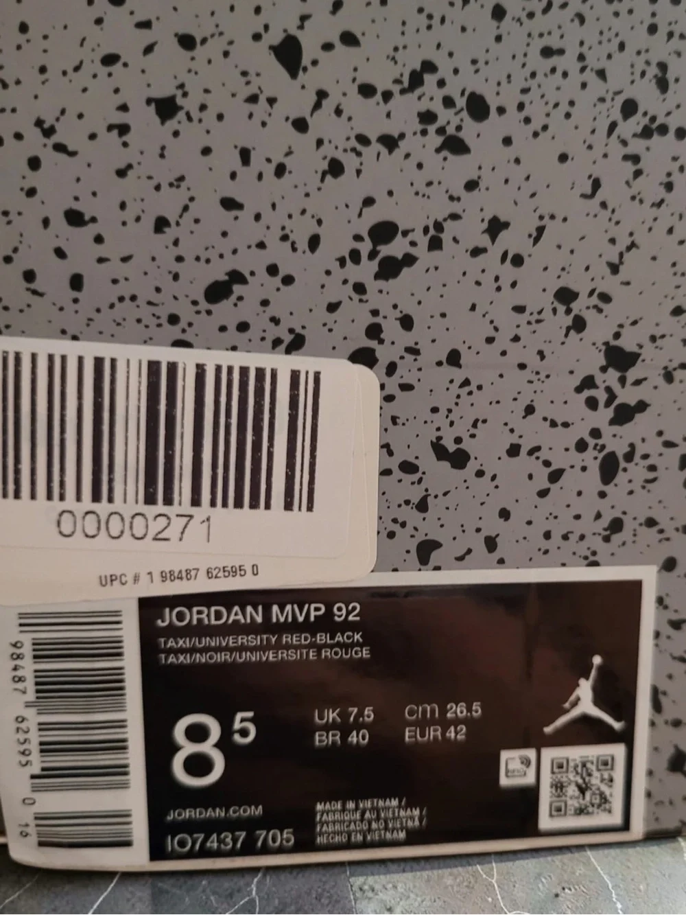 Jordan bold yellow
